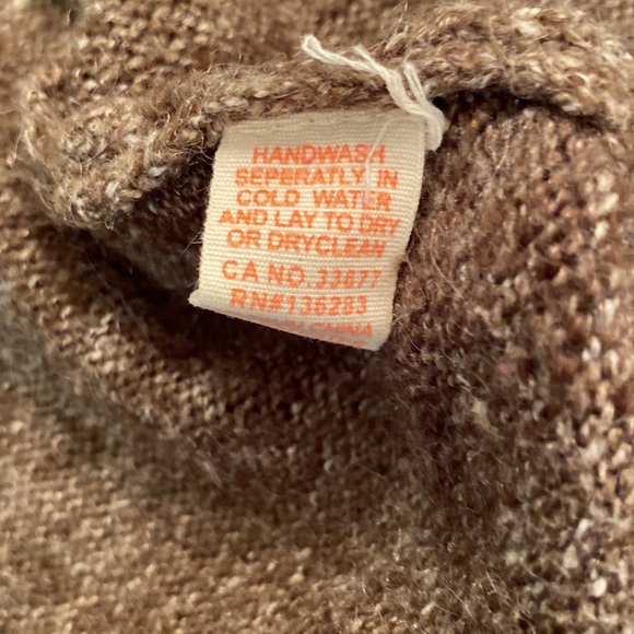 ORANGE fashion village - Ladies duster sweater. Size L - Picture 5 of 9